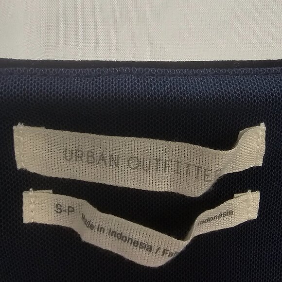 Urban Outfitters Navy Blue Velour Minimalist Goth Jumpsuit Romper Size S - Picture 9 of 11